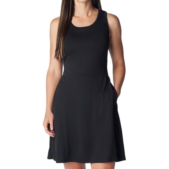3 pockets! NWT Columbia Black Tidal Dress ~ Large - Picture 7 of 15
